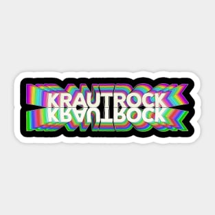 Krautrock Sticker